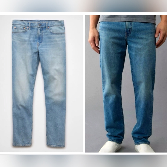 MENS A.E. EASY FLEX ORIGINAL STRAIGHT JEAN - Picture 1 of 10